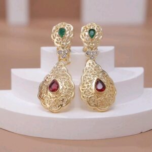 A pair of earrings is Moroccan