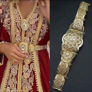 Full gold Moroccan belt